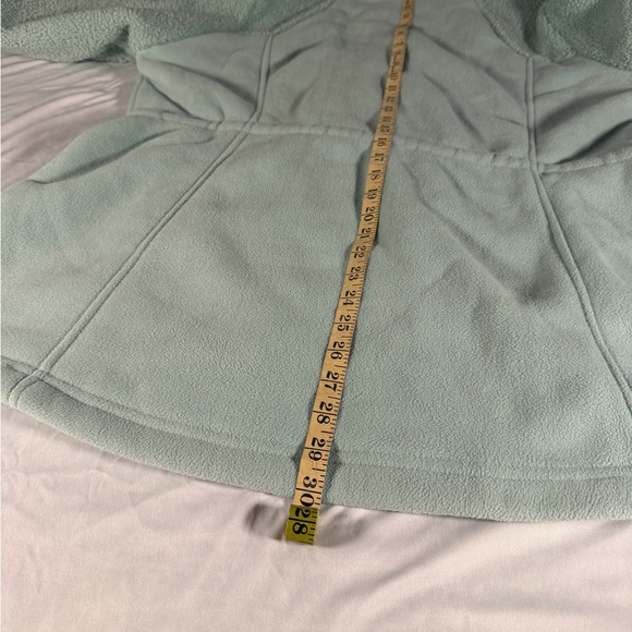 Koolaburra by UGG Bonded Fleece Jacket with Cinch Waist Silver Green Size Large - Picture 11 of 11